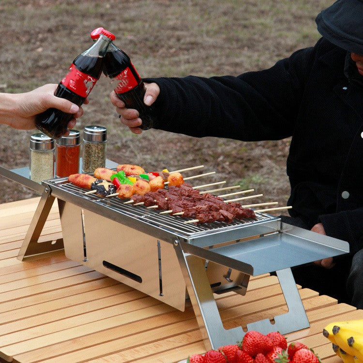 Elevate Your Outdoor Cooking with Our Stainless Steel Barbecue Grill