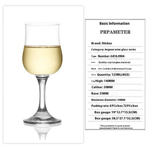 Elevate Your Dining Experience with Our Tulip Shape Crystal Dessert Glass