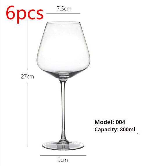 Elevate Your Wine Experience with Our Crystal Stemware Goblet Glass