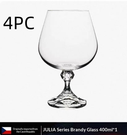 Elegant Crystal Brandy Glass Stemware Goblet