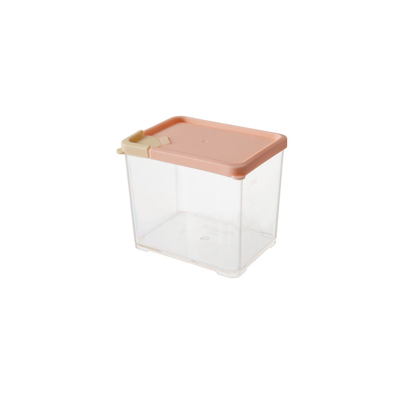 Transparent Plastic Kitchen Storage Box Container