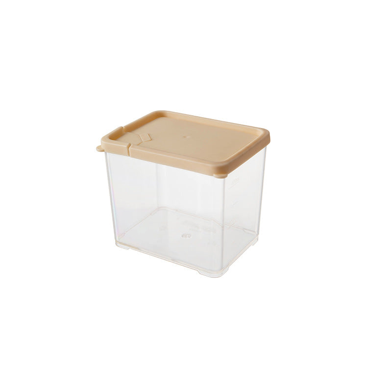 Transparent Plastic Kitchen Storage Box Container