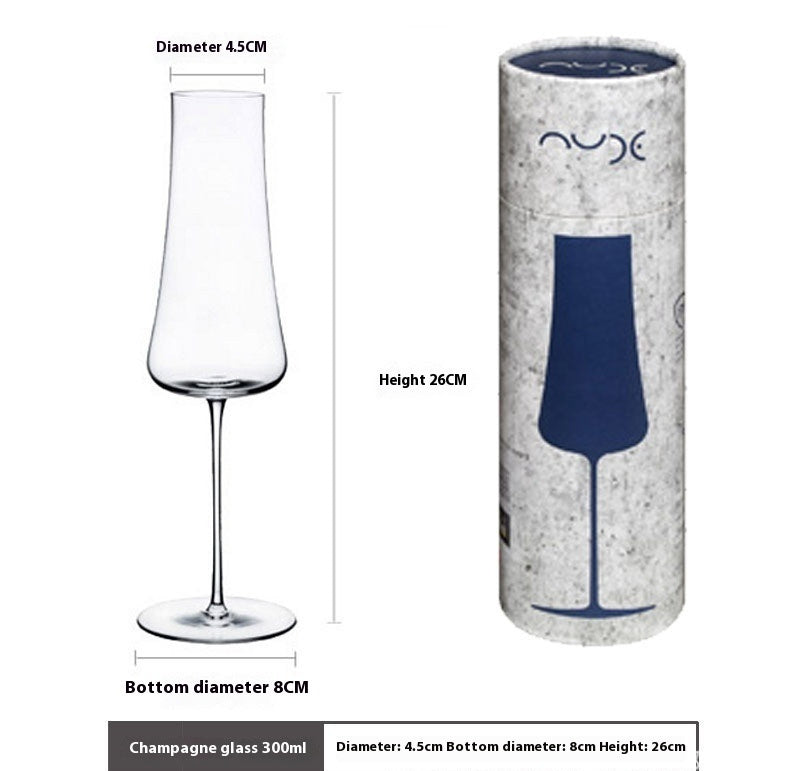 Ultra Thin Crystal European Style Goblet Large Stemware Glass