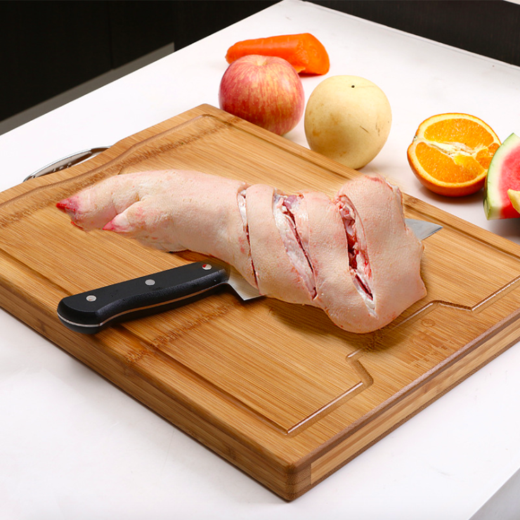 Carbonized Bamboo Cutting Board Kitchen Chopping Board
