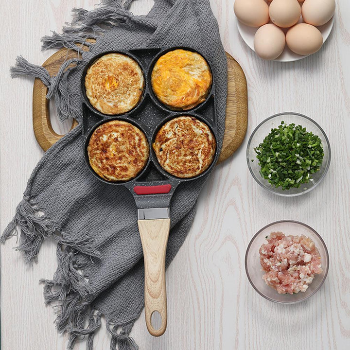 Small Multi-Function Egg Burger Omelette Frying Pan Household Skillet