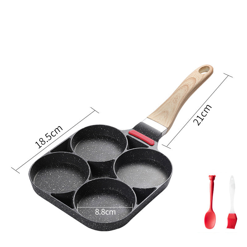 Small Multi-Function Egg Burger Omelette Frying Pan Household Skillet