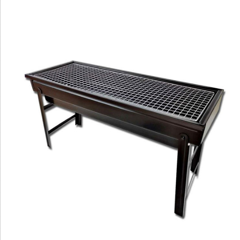 Portable Folding Charcoal BBQ Grill Outdoor Large Barbecue
