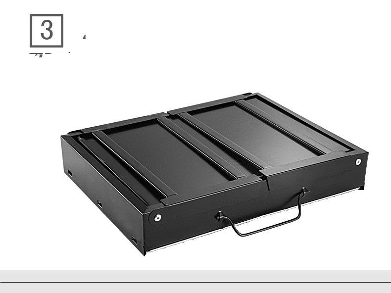 Portable Folding Charcoal BBQ Grill Outdoor Large Barbecue