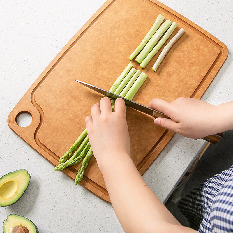 Anti-Mold Pine Fiber Solid Wood Cutting Board Antibacterial Kitchen Board