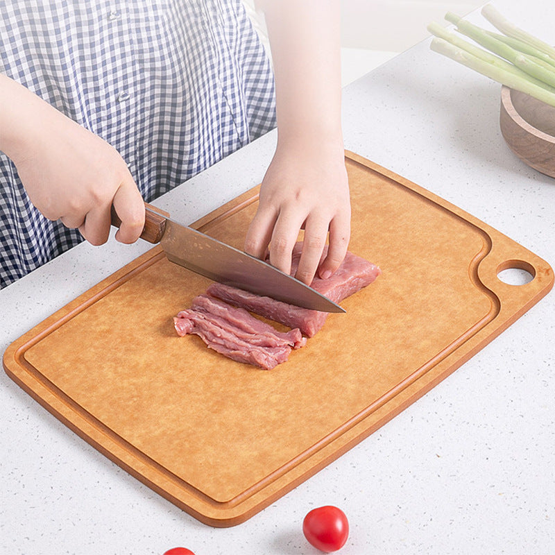 Anti-Mold Pine Fiber Solid Wood Cutting Board Antibacterial Kitchen Board