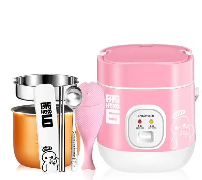 Mini Automatic Rice Cooker Portable Steaming Cooker Single Person