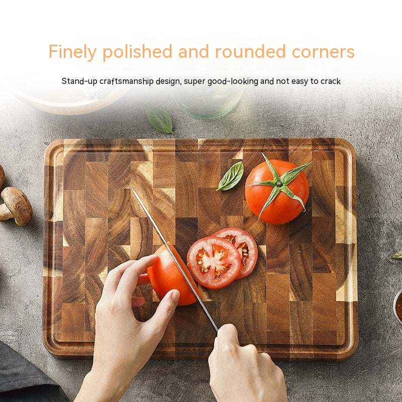 Acacia Mangium Thick Cutting Board Household Kitchen Chopping Board