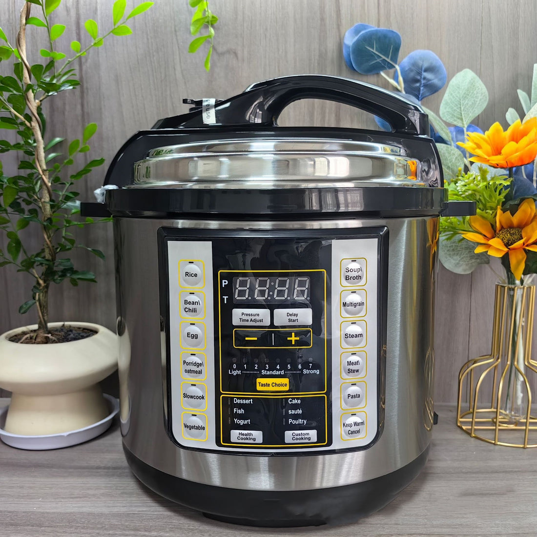 6L Multi-Function Electric Pressure Cooker Large Capacity Rice Cooker