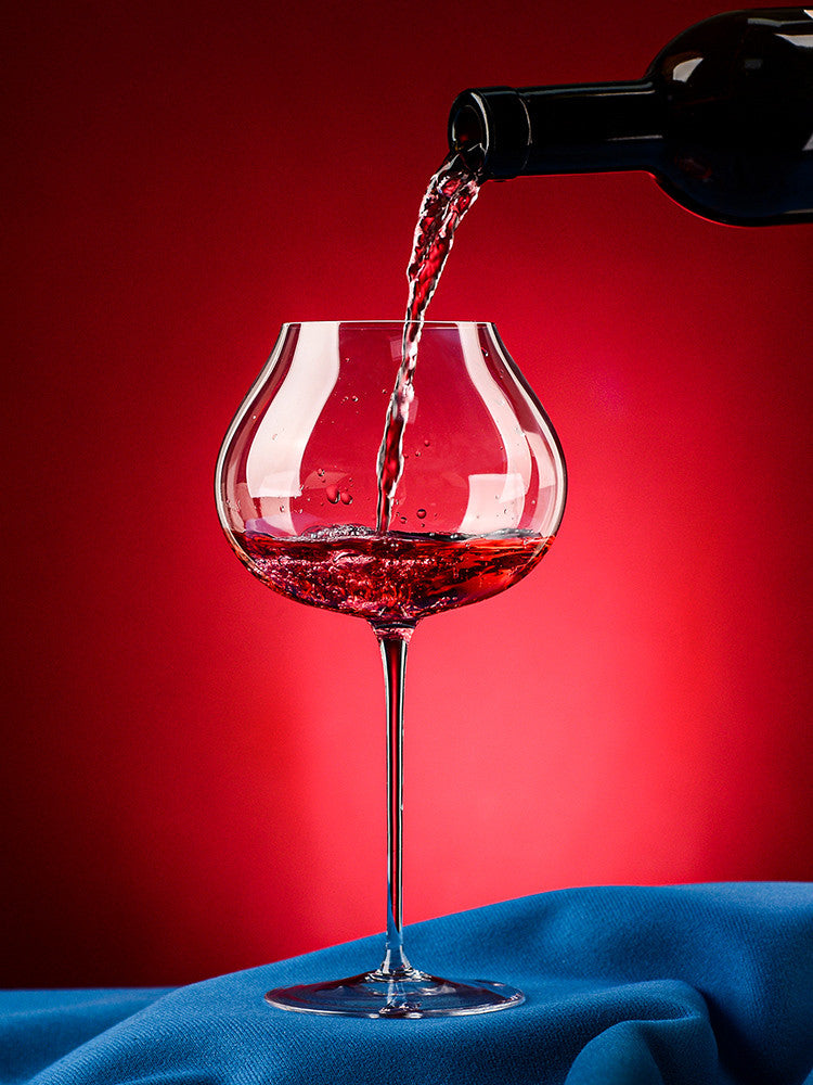 Rona Crystal Pinot Noir Elegant Stemmed Glass