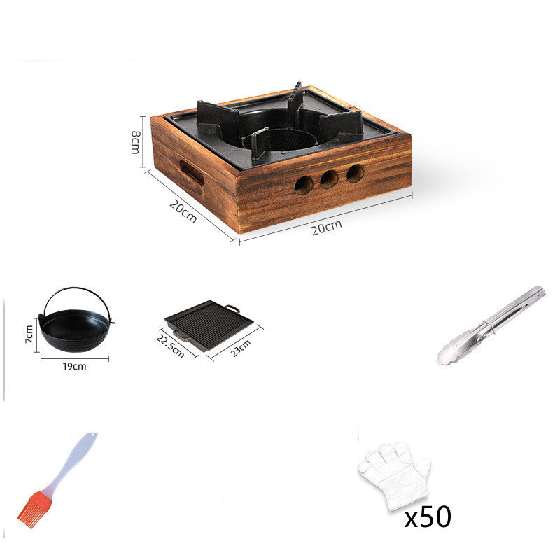 Japanese Style Smokeless Household BBQ Grill