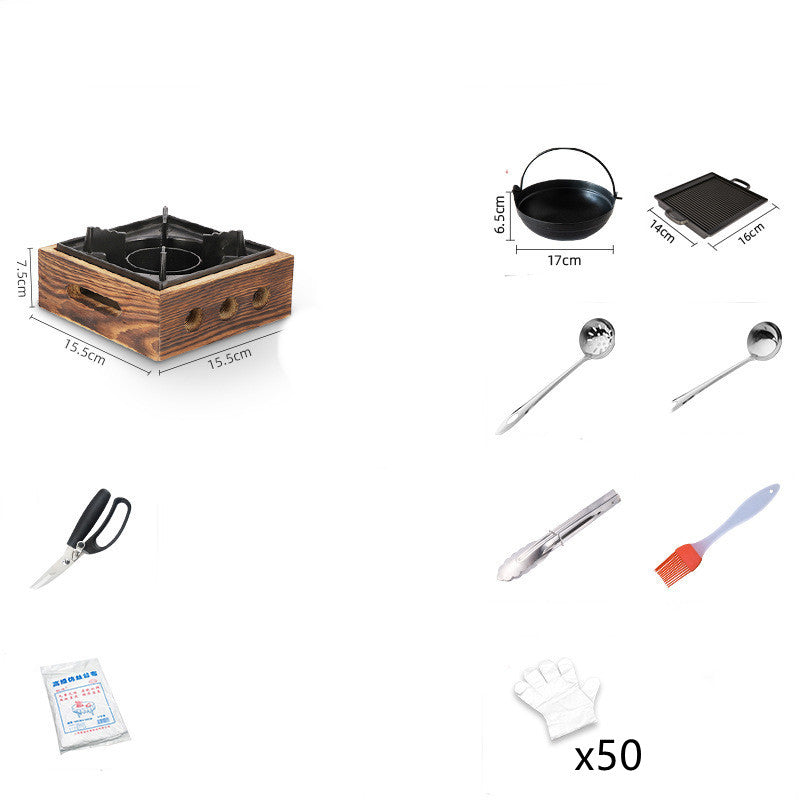 Japanese Style Smokeless Household BBQ Grill