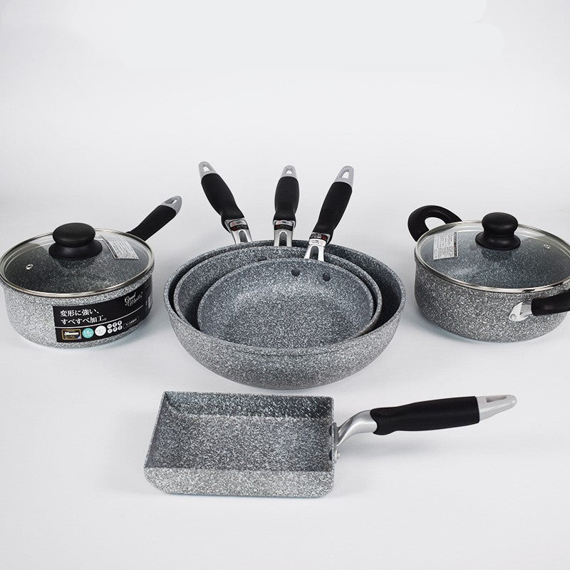 Japanese Maifan Stone Nonstick Frying Pan Kitchen Skillet
