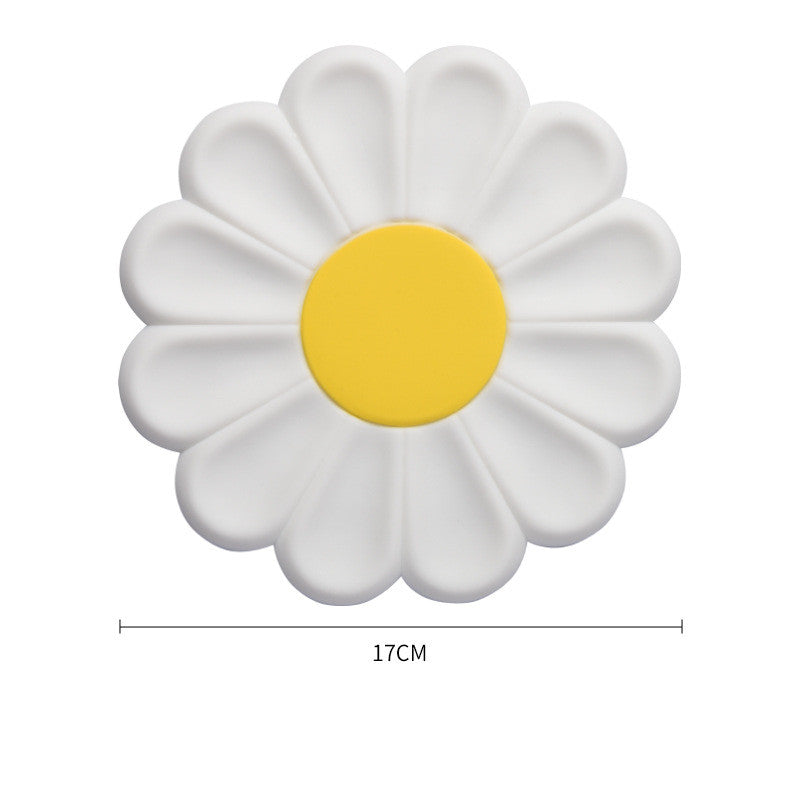 Daisy Flower Silicone Placemat Insulation Kitchen Decor