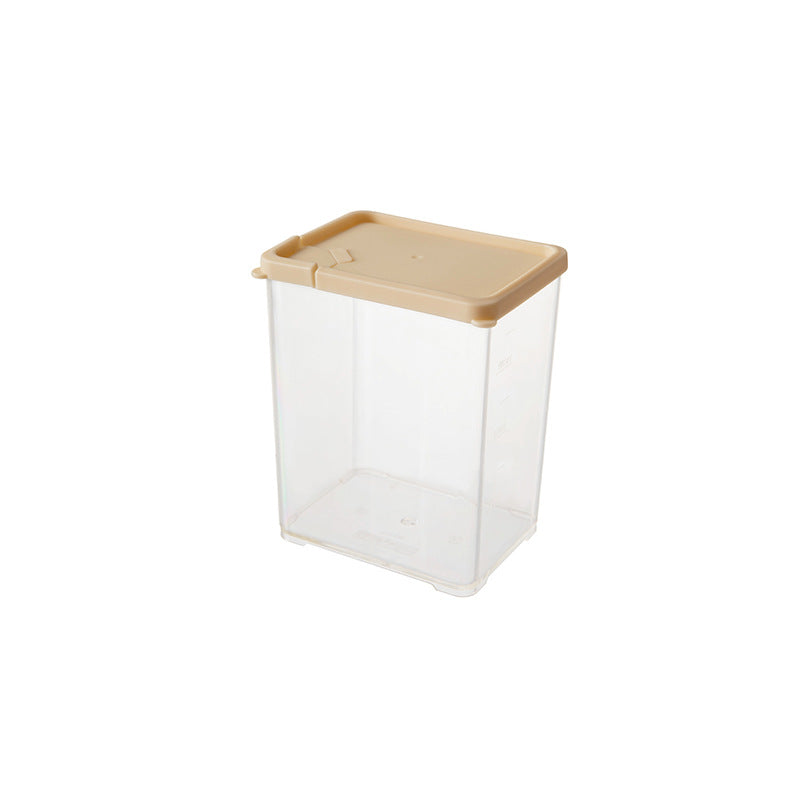 Transparent Plastic Kitchen Storage Box Container