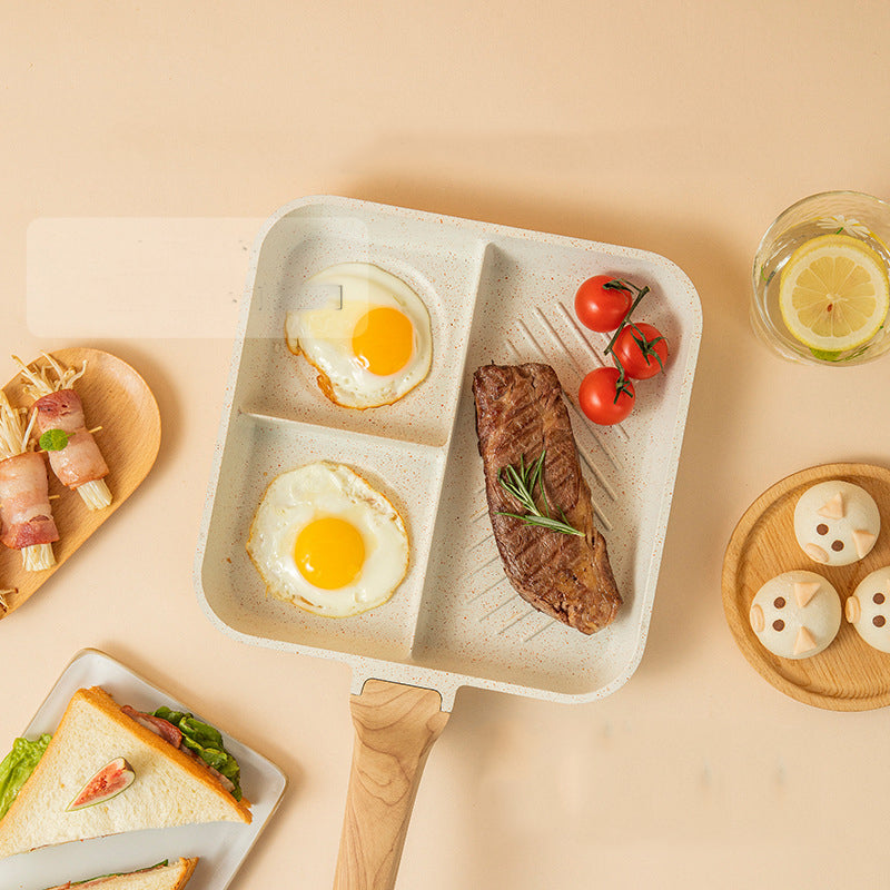 Medical Stone Nonstick Frying Pan Egg Omelet Skillet Steak Pan