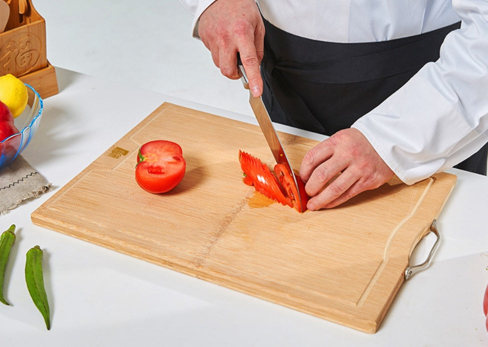 Carbonized Bamboo Cutting Board Kitchen Chopping Board