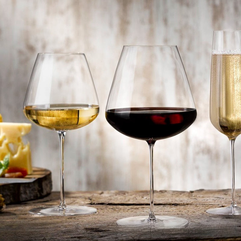 Ultra Thin Crystal European Style Goblet Large Stemware Glass