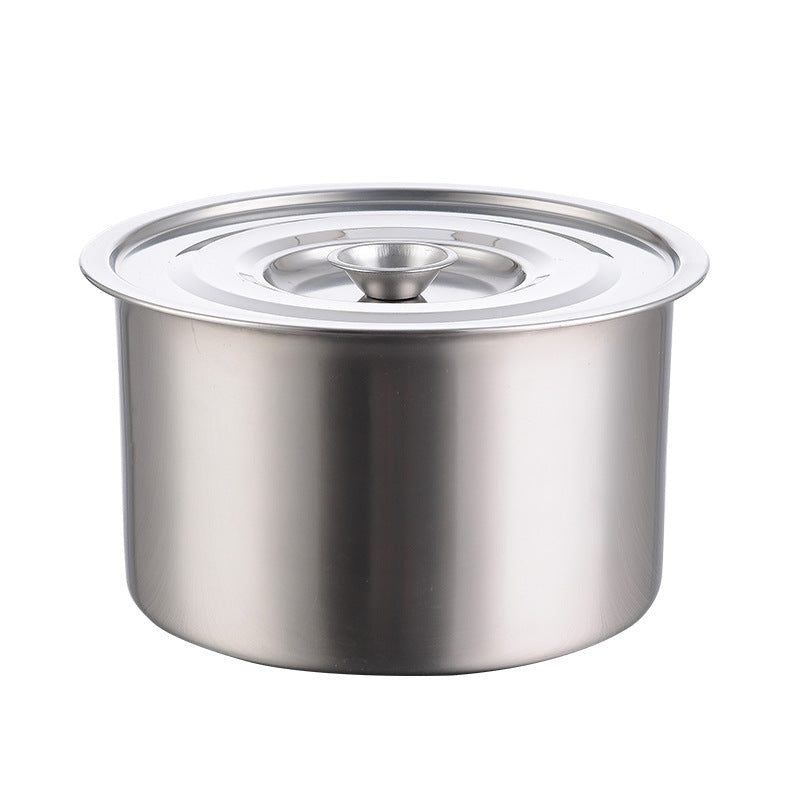 Non-Magnetic Stainless Steel Stock Pot Seasoning Storage Box Kitchen Organizer