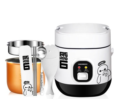 Mini Automatic Rice Cooker Portable Steaming Cooker Single Person