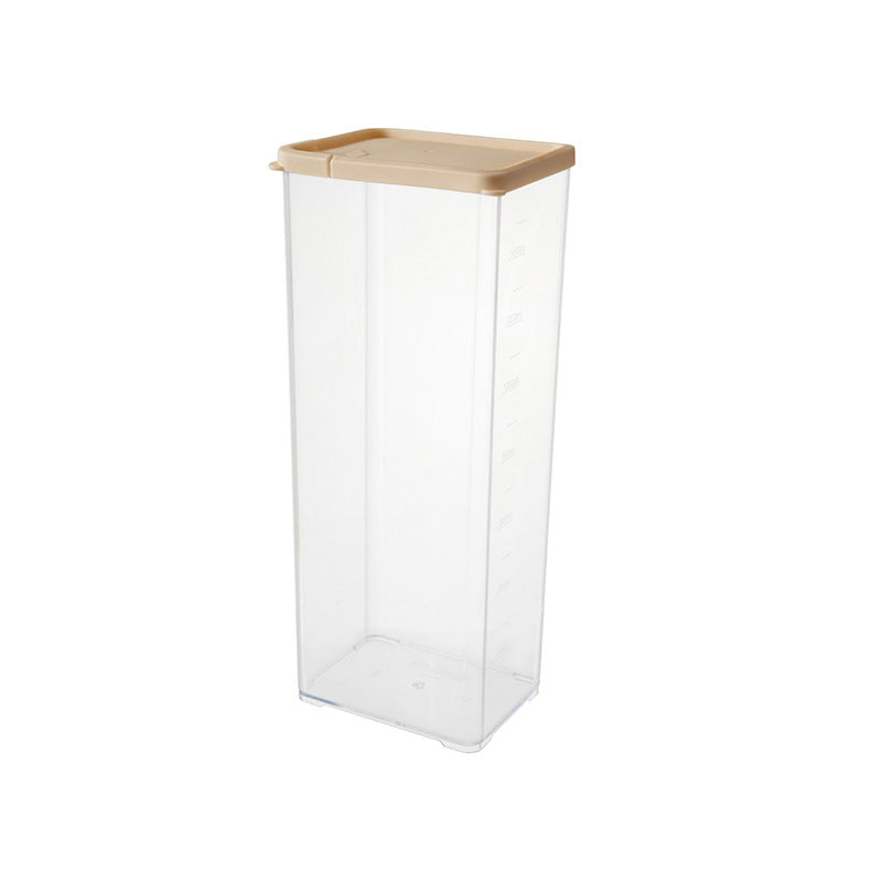 Transparent Plastic Kitchen Storage Box Container