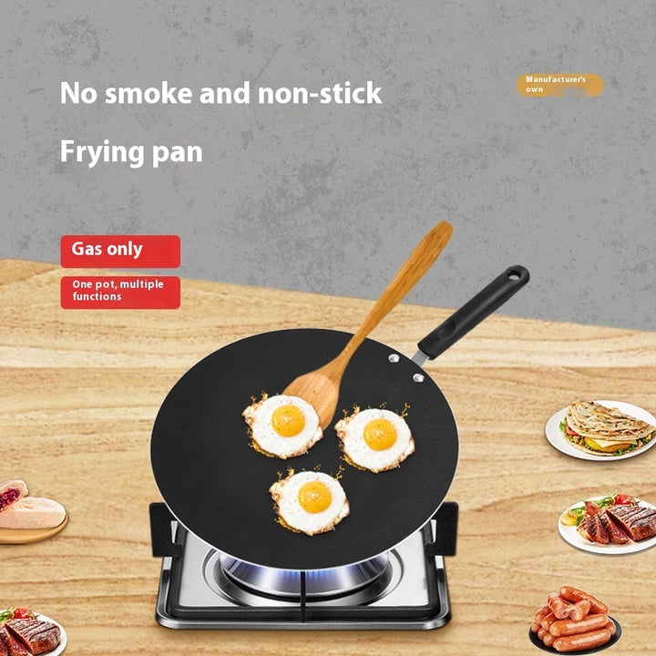 Aluminum Gas Stove Breakfast Griddle Fry Pan