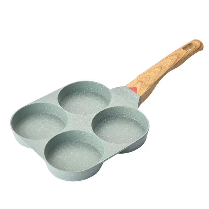 4-Hole Nonstick Egg Frying Pan Breakfast Skillet Household Pan