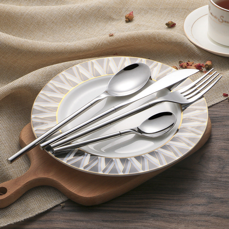 Three Piece Stainless Steel Western Cutlery Set