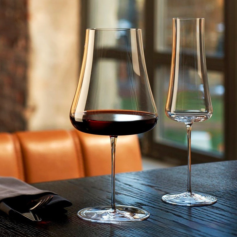 Ultra Thin Crystal European Style Goblet Large Stemware Glass