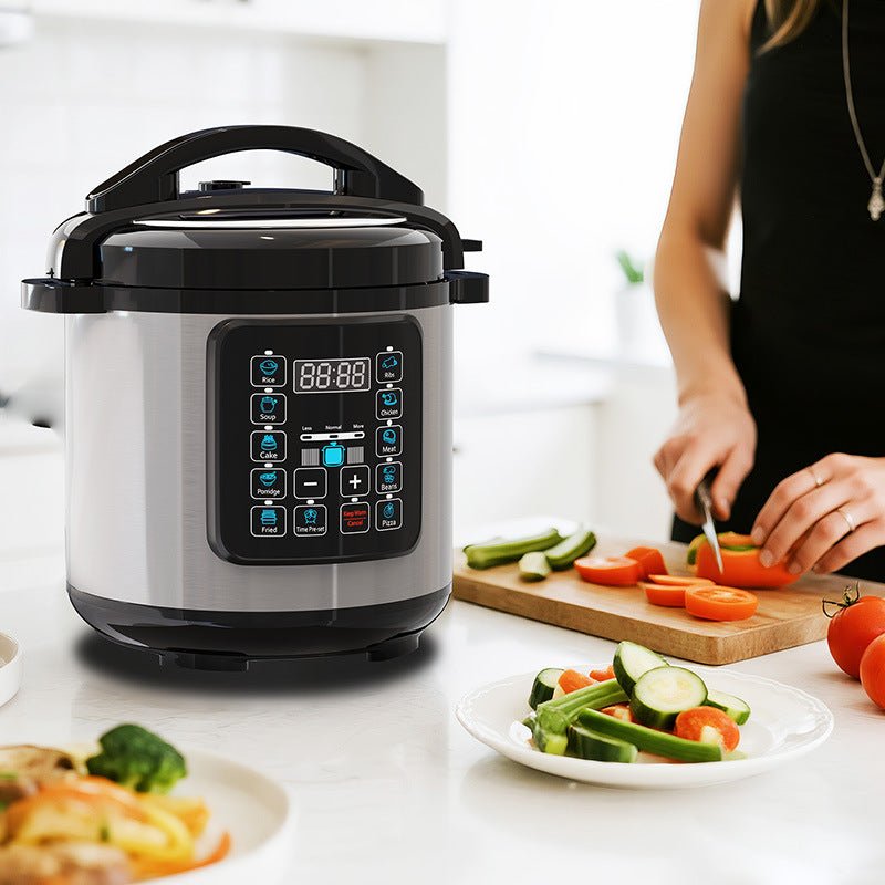 8L Large Capacity Electric Pressure Cooker Nonstick Pot