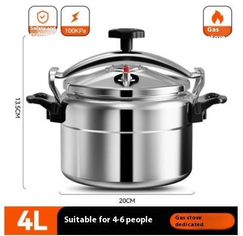 Large Capacity Explosion-Proof Gas Stove Pressure Cooker Household Kitchen Pot