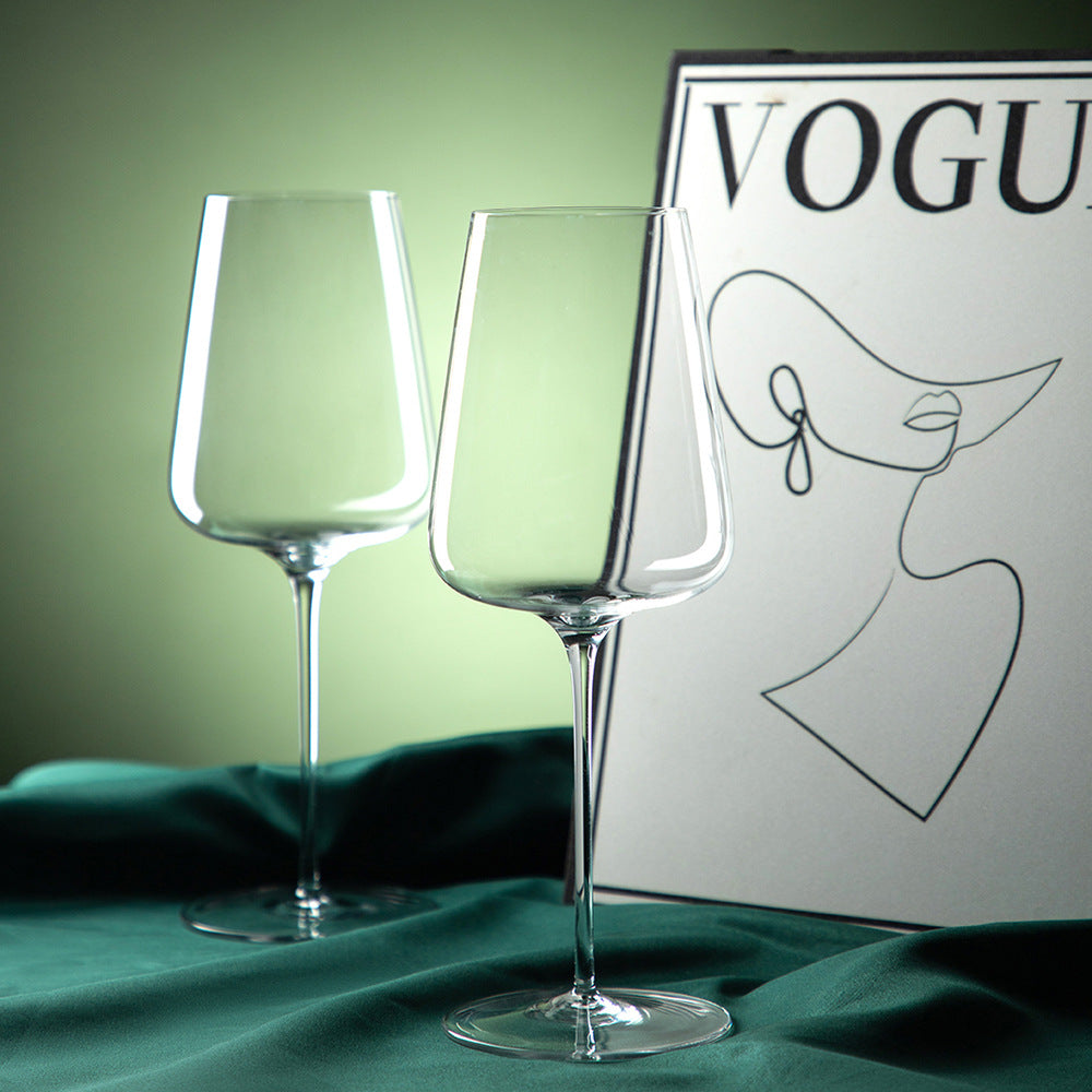 Crystal Glass Stemware Gift Set Elegant Goblet Collection