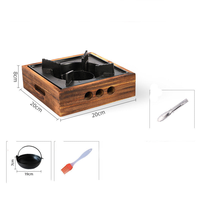 Japanese Style Smokeless Household BBQ Grill