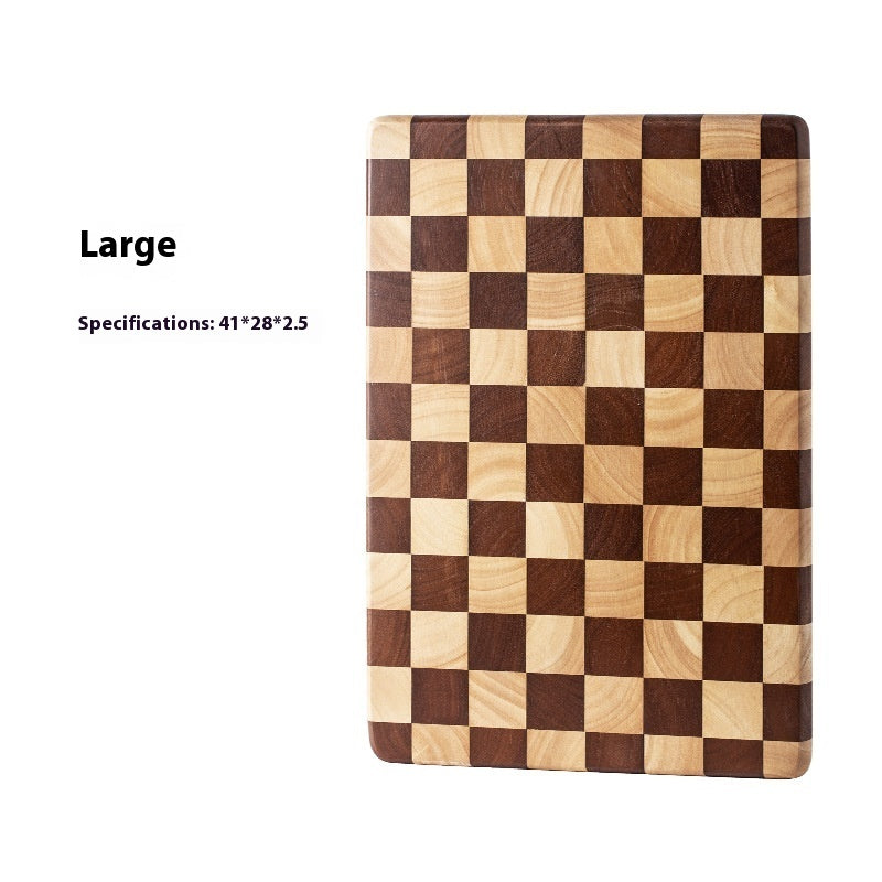 Thickened Solid Wood Rubber Wood Cutting Board Household Kitchen Board