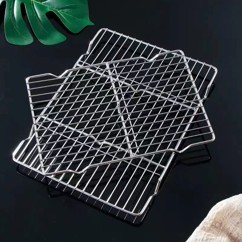 Stainless Steel Draining Rack Oil Skimming Grill Net