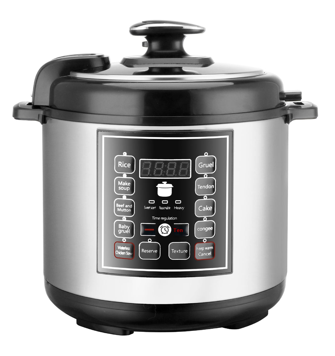 5L Multi-Function Pressure Rice Cooker With Timer Household