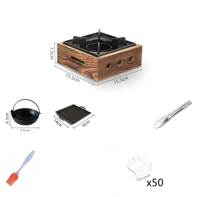 Japanese Style Smokeless Household BBQ Grill