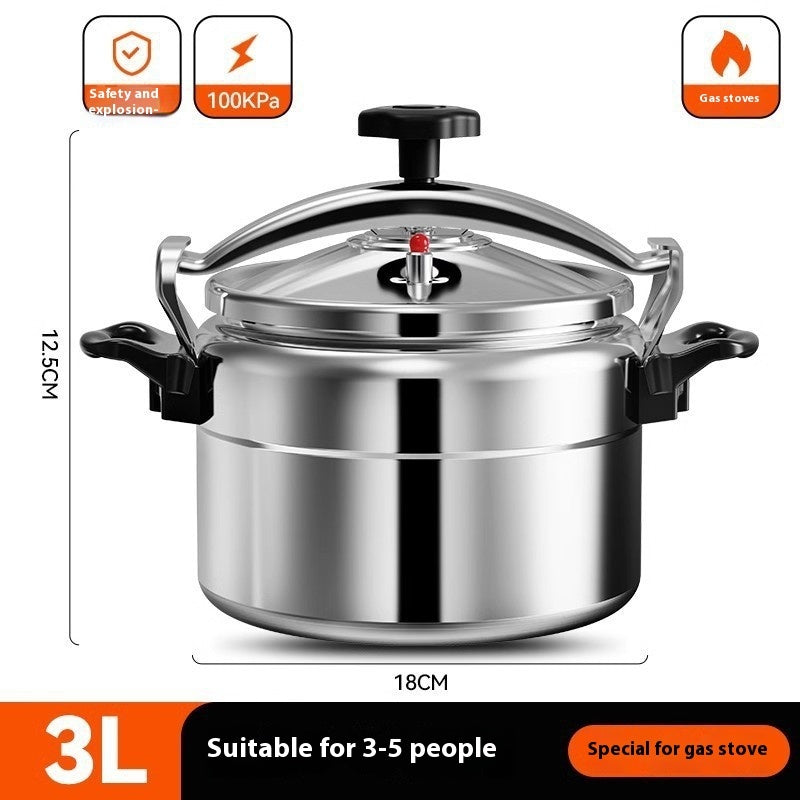 Large Capacity Explosion-Proof Gas Stove Pressure Cooker Household Kitchen Pot
