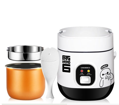 Mini Automatic Rice Cooker Portable Steaming Cooker Single Person