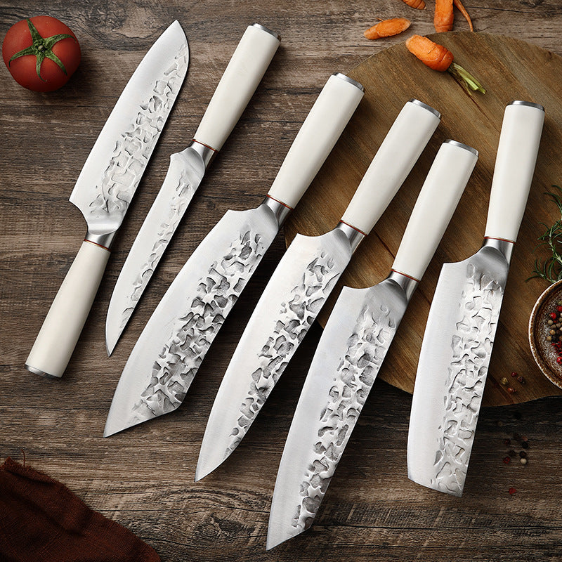 Hand Forged Kitchen Knife Set
