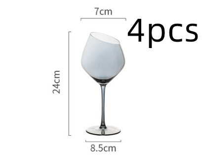 Crystal Wine Glass Set Red Wine Champagne Goblet Stemware