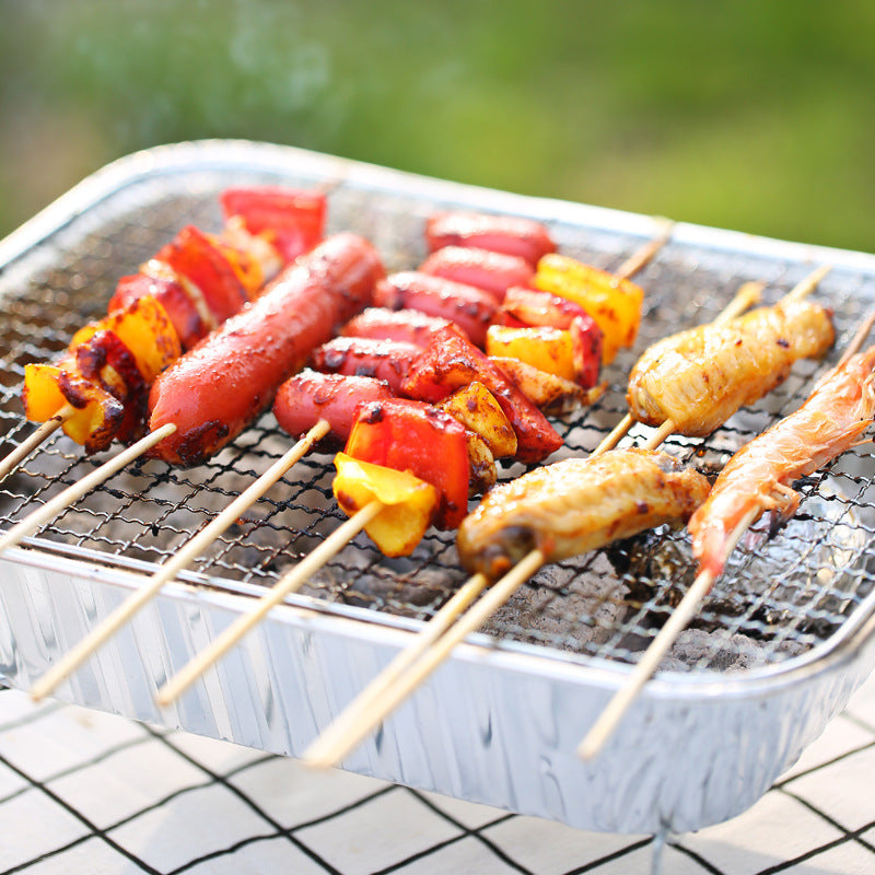 Portable Household Small Charcoal BBQ Grill Stove
