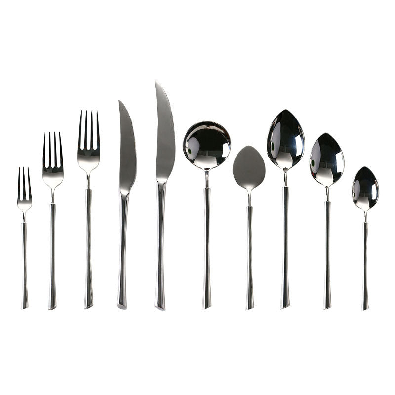 Silver Stainless Steel Western Cutlery Set