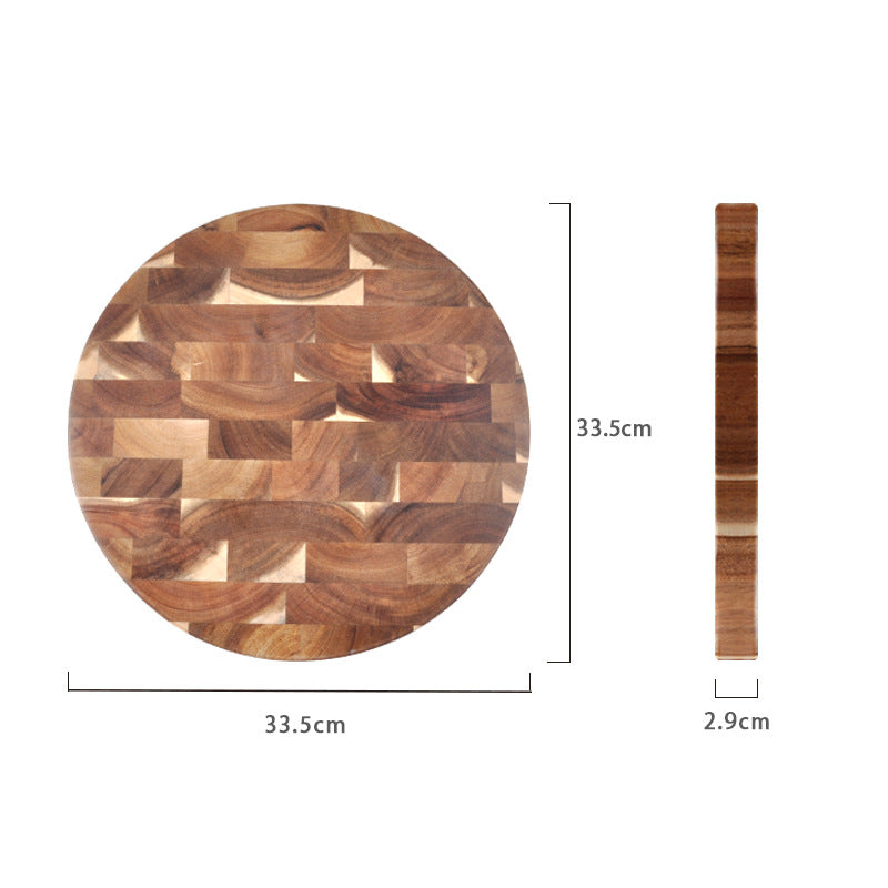 Solid Wood Spliced Cutting Board Kitchen Chopping Board Durable Board