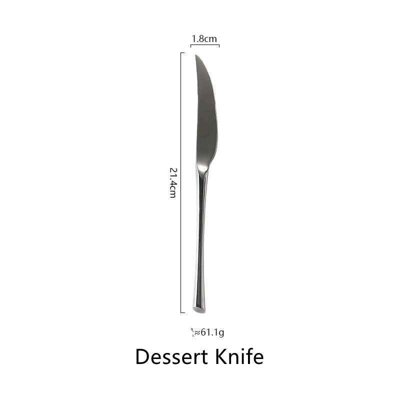 Silver Stainless Steel Western Cutlery Set