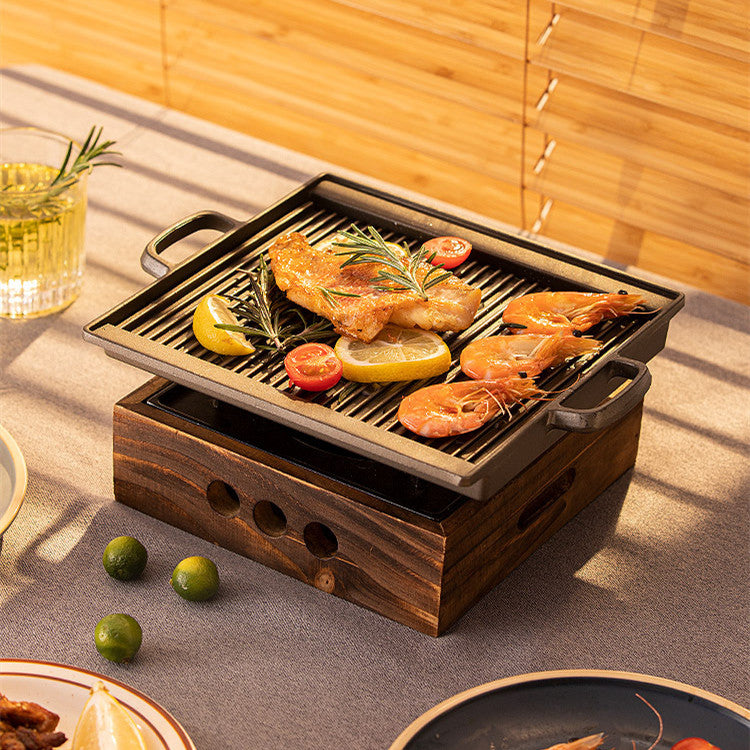Japanese Style Smokeless Household BBQ Grill